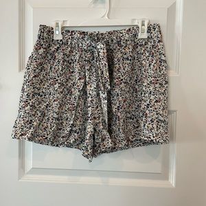 madewell floral shorts